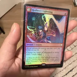 MTG Redirect Lightning 151 NM Foil Avatar The Last Airbender TLA magic MINT - Image 2