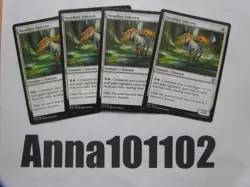 Steadfast Unicorn x4 4x Baldur's Gate White COM Creature Unicorn 1/2 44/361 MTG - Image 1
