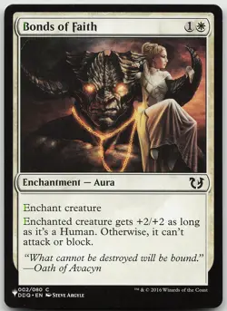 Bonds of Faith 2 Common The List Reprints NM MTG - Image 1