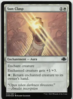 Sun Clasp FOIL 30 Common Dominaria Remastered NM MTG - Image 1