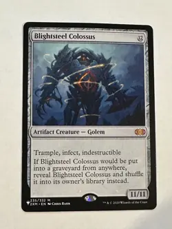 MTG Blightsteel Colossus NM - Image 1