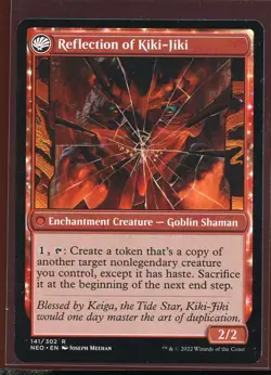Fable of the Mirror-Breaker Rare Ex/NM Kamigawa Neon Dynasty Magic the Gathering - Image 2