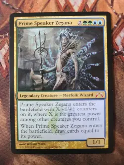MTG EDH Custom Commander Deck: Prime Speaker Zegana - UG Merfolk Counters - Image 1