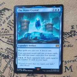 The Water Crystal - REGULAR NON-FOIL - RARE FIN 0085 - Final Fantasy MTG - M/MN - Image 1