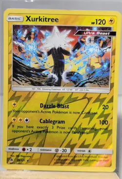 Pokemon TCG Xurkitree Forbidden Light 39/131 Reverse Holo Rare - Image 1