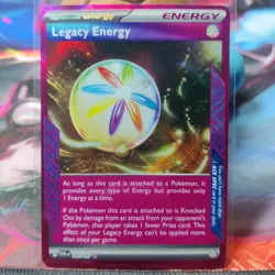 Legacy Energy 167/167 – ACE SPEC Rare – Twilight Masquerade – NM Pokemon TCG - Image 1