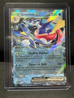Greninja ex SVP 054 Black Star Promo Pokemon 2023 Scarlet & Violet NM - Image 1