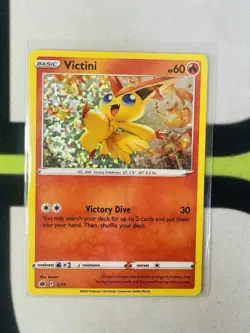 Pokemon Go Victini McDonalds New Holo Mint Promo 2022 5/15 - Image 1