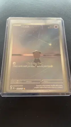 Cleffa Pokemon TCG Full Art Illustration Rare Holo Obsidian Flames 202/197 - Image 1