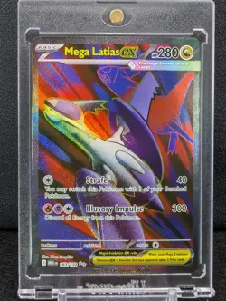 Mega Latias ex 163/132 Ultra Rare Mega Evolution Pokemon TCG NM Holo Full Art - Image 1