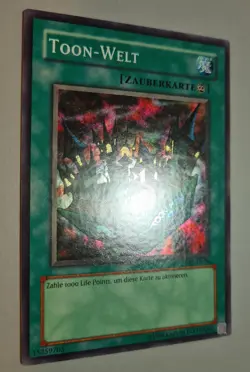 TOON-WELT #SRL-G076 Super Rare Karte B Yu-Gi-Oh Spell Ruler 2003 DE Mint Vintage - Image 2