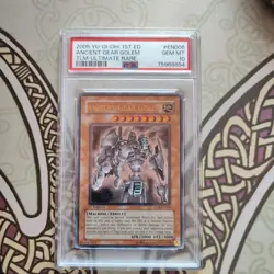 PSA 10 YuGiOh! Ancient Gear Golem Ultimate Rare RESERVED! - Image 1