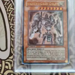 PSA 10 YuGiOh! Ancient Gear Golem Ultimate Rare RESERVED! - Image 4