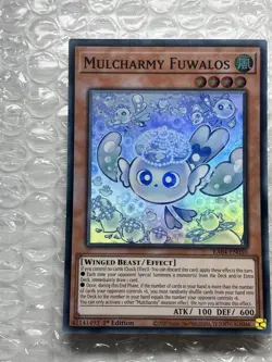 Yu-Gi-Oh! Mulcharmy Fuwalos RA04-EN050 1st Edition Super Rare - Image 1