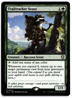 Trailtracker Scout NM BLC Commander: Bloomburrow MTG - Image 1