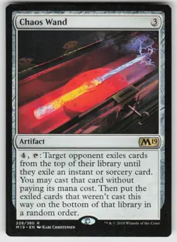 MP-01 Played Chaos Wand 228 Core Set 2019 R - Image 1