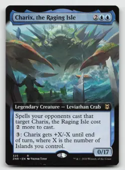 MP-01 Played Charix, the Raging Isle (Extended Art) 325 Zendikar Rising R - Image 1