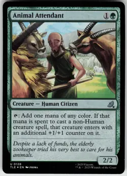 Foil Animal Attendant 128 Avatar: The Last Airbender: Eternal-Legal U - Image 1