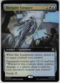 Foil Biorganic Carapace (Extended Art) 269 Marvel's Spider-Man R - Image 1