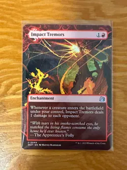 Impact Tremors - Wilds of Eldraine: Enchanting Tales WOT - MTG - Image 1