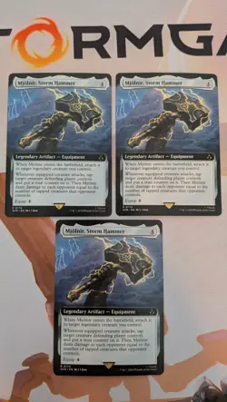 MTG Assassin's Creed Mjolnir Storm Hammer 0170 Reg 3x - Image 1