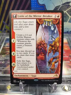 Fable of the Mirror-Breaker / Reflection of Kiki-Jiki Showcase NEO Non Foil MTG - Image 1