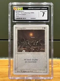 Magic: The Gathering Revised Edition Armageddon - CGC 7 - Image 1