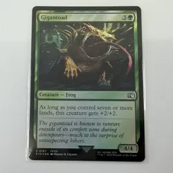 Gigantoad Final Fantasy Foil MTG NM/M - Image 1