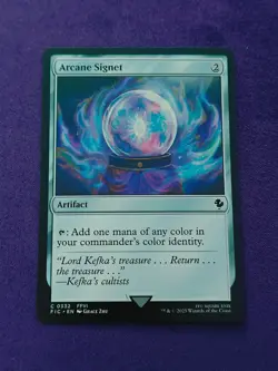 Arcane Signet (0332) – Commander: FINAL FANTASY 332 FIC MTG - Image 1