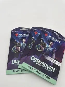 Magic: The Gathering - Duskmourn Play Booster Packs Lot of 3 - NEW - Image 1
