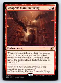 Weapons Manufacturing - Edge of Eternities - MTG - Image 1