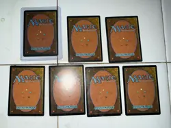 MTG Vintage Retro Border Land Lot of 7 Ice Age Glacial Chasm Mountain Valley - Image 2