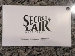 MtG Secret Lair Beauty of the Beasts Rainbow Foil - Sealed - 10% To St. Jude - Image 2