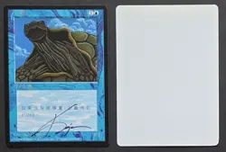 SIGNED MtG Magic Foglio Artist Proof Chinese BB 4E Fourth Ed Set _ Giant Turtle - Image 1