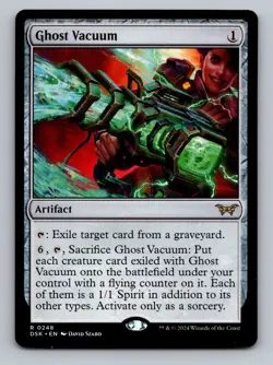 Ghost Vacuum R Duskmourn: House of Horror 248 NM - Image 1