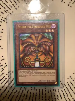 🔥 YUGIOH Exodia The Forbidden One OP25-EN001 ULTIMATE RARE NEAR MINT - Image 1
