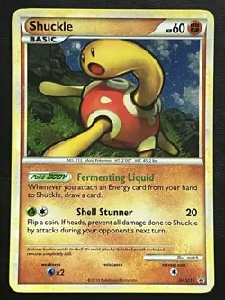 Pokemon Shuckle Holo Promo HGSS15 NM - Image 1