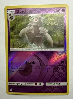 Dusclops 84/236 - SM Cosmic Eclipse Reverse Holo Pokemon TCG - Image 1