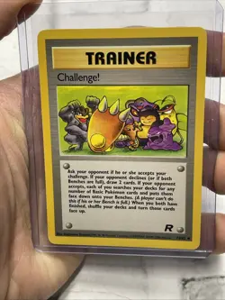 Challenge! 74/82 Team Rocket Pokemon Unlimited Vintage Vtg NM/MT Nintendo Card - Image 1