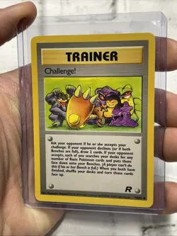 Challenge! 74/82 Team Rocket Pokemon Unlimited Vintage Vtg NM/MT Nintendo Card - Image 2