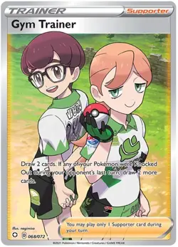 Gym Trainer - 068/072 - Ultra Rare NM, English Pokemon Shining Fates - Image 1