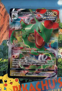 Pokemon TCG Rayquaza VMAX Full Art 101/159 Crown Zenith NM/M - Image 1