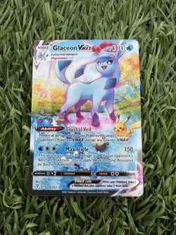 Glaceon VMax Pokemon Evolving Skies Alt Art Secret 209/203 - Image 2