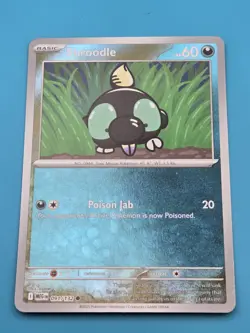 Shroodle 091/132 Mega Evolution Reverse Holo Pokemon Card NM - Image 1