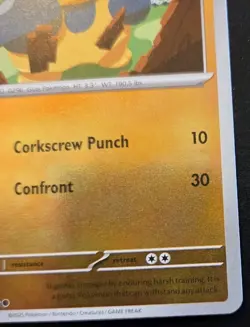 Makuhita 072/132 Reverse Holo Common Mega Evolution Pokemon TCG - Image 5