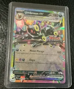 Pokemon TCG Umbreon EX 060/131 Prismatic Evolutions Stamped Promo 🍀 - Image 1