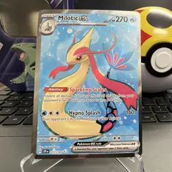 Pokemon Milotic ex 217/191 Surging Sparks Ultra Rare Holo English 2024 - Image 1