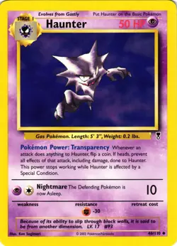 Pokemon TCG Haunter 46/110 Legendary Collection WOTC Unlimited VLP - Image 1