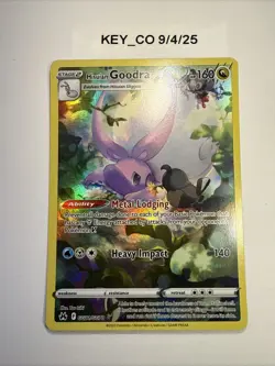 Pokemon TCG Hisuian Goodra Crown Zenith: Galarian Gallery GG21/GG70 Holo - Image 1