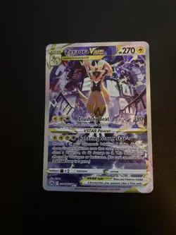 Zeraora VSTAR GG43/GG70 Crown Zenith: Galarian Gallery Holo 2023 Pokemon - Image 1